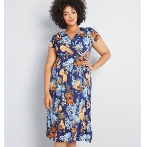 ModCloth Saturday State of Mind Midi Dress